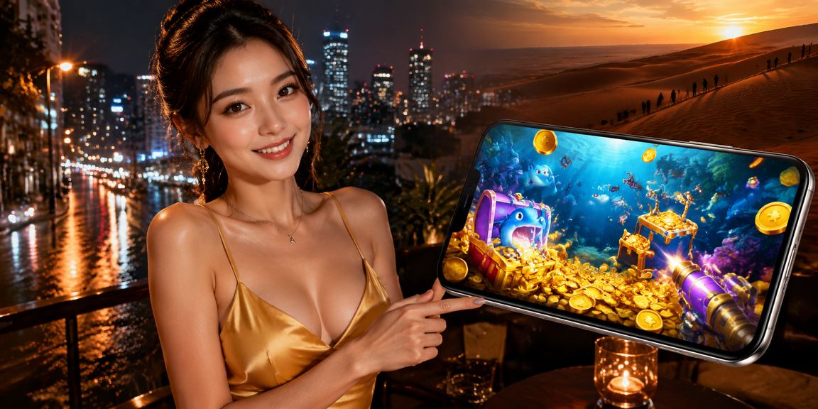 Khung cảnh resort Mũi Né với người dùng VIP trải nghiệm bonus đặc quyền trên điện thoại