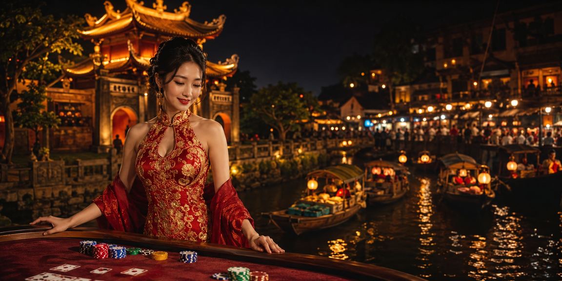 Không gian cá cược casino hiện đại tại Việt Nam với bầu không khí chuyên nghiệp